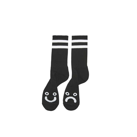 Polar Happy Sad Socks - Black