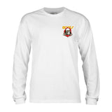 Skate One Powell Peralta Ripper L/S Tee - White Front