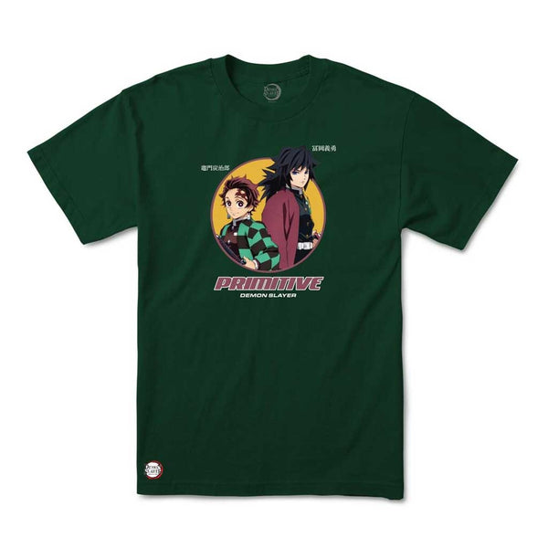 Primitive x Demon Slayer Demon Slayer Tee - Forest Green