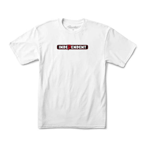 Primitive x Independent Bar Tee - White