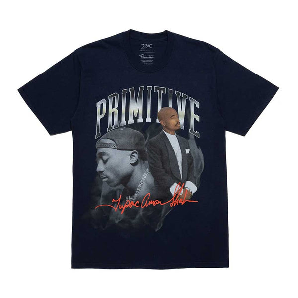 Primitive x Tupac Legend Tee - Navy