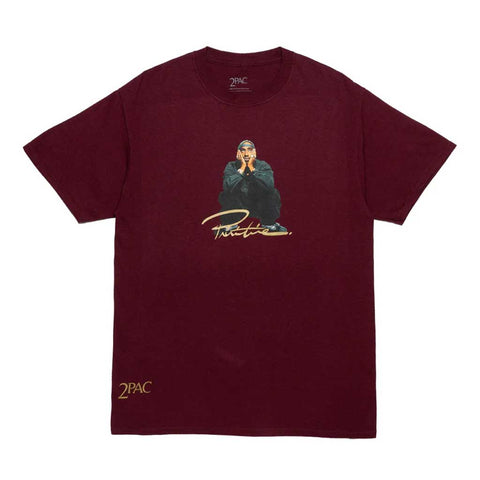 Primitive x Tupac Shakur Tee - Burgundy