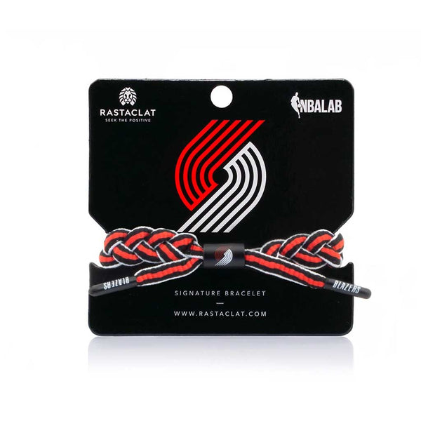 Rastaclat x NBA Portland Trail Blazers Bracelet - Black/Red/White