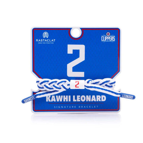 Rastaclat x NBA Kawhi Leonard V2 Bracelet - White/Blue
