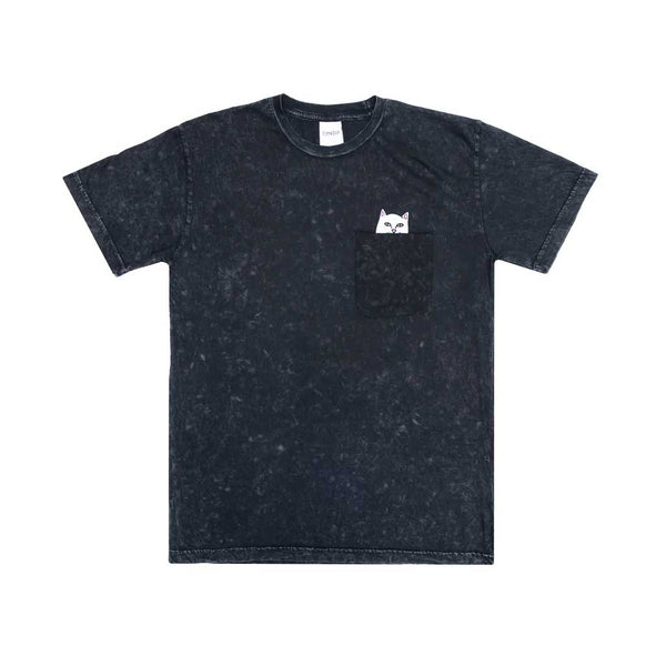 Rip N Dip Lord Nermal Pocket Tee - Black Mineral Wash