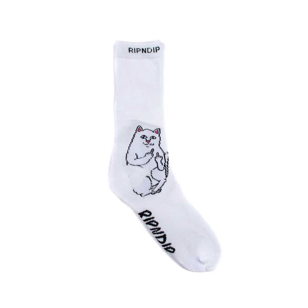 Rip N Dip Lord Nermal Sock - White