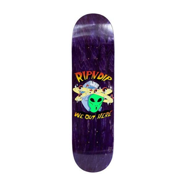 Rip N Dip Out of This World Skateboard Deck - Purple