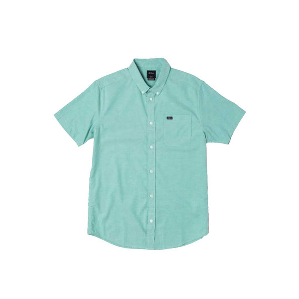 RVCA That'll Do Stretch SS Woven - Vintage Green Front