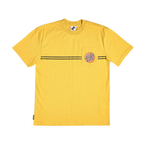 Santa Cruz S/S Pocket T-shirt - Gold