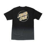 Santa Cruz Other Dot S/S T-shirt - Black Ombre Back