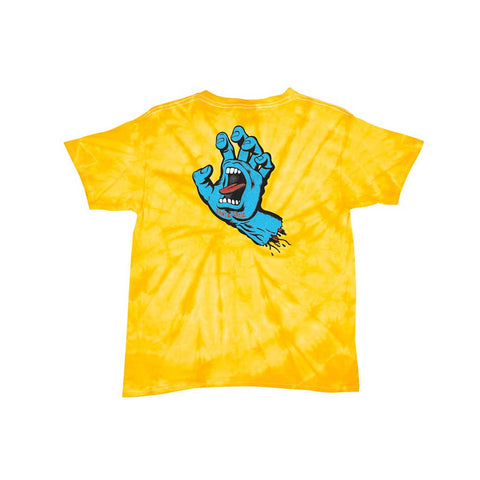 Santa Cruz Youth Classic S/S Tee - Spider Gold Back