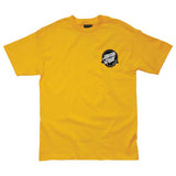 Santa Cruz Dot Relfection S/S Regular T-shirt - Gold Front