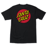 Santa Cruz Classic Dot T-Shirt - Black