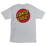 Santa Cruz Classic Dot T-Shirt - Athletic Heather Back