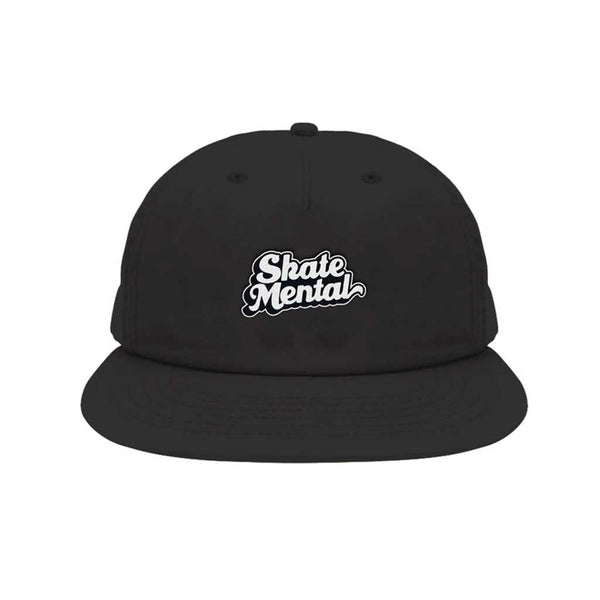 Skate Mental Logo Hat - Black