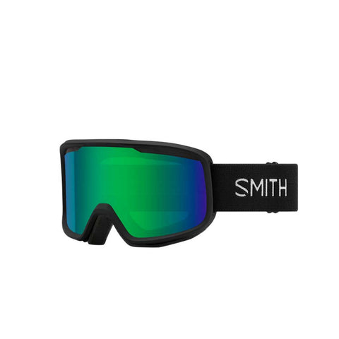 Smith 22/23 Frontier Goggles - Black/Green Sol-X Mirror