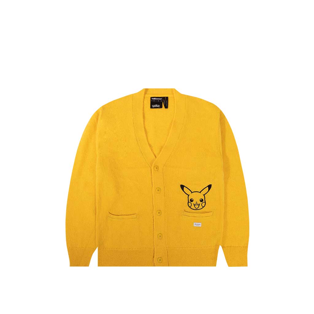 The Hundreds x Pokemon Pika Cardigan Yellow