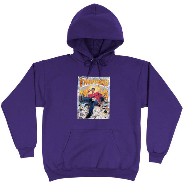 Thrasher BA SOTY Cover Hoodie - Purple