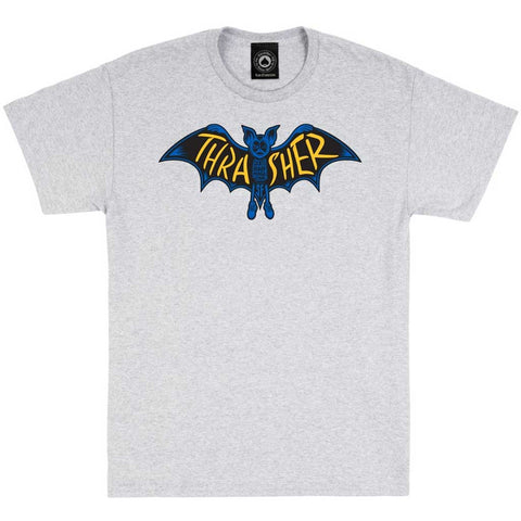 Thrasher Bat S/S Tee - Ash
