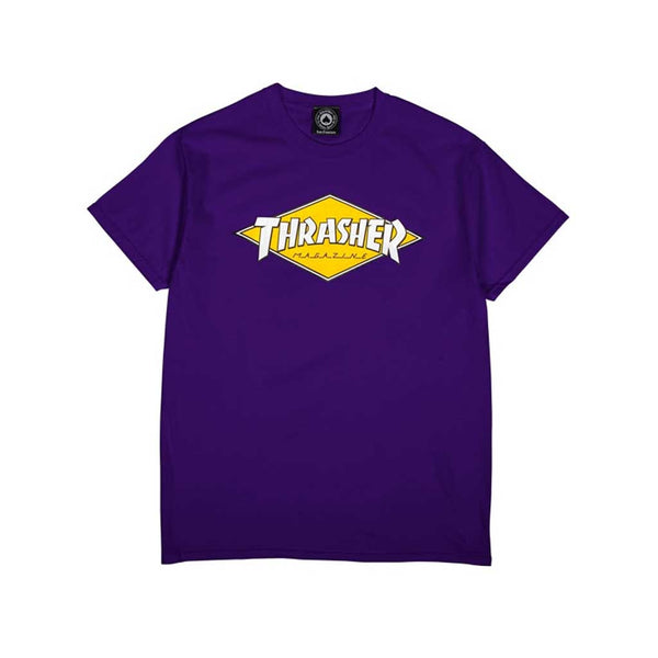Thrasher Diamond Logo S/S Tee - Purple