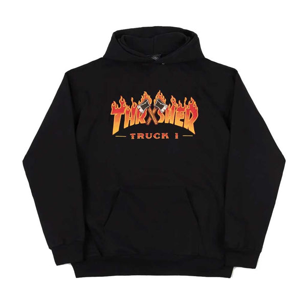 Thrasher Truck 1 Hoodie - Black