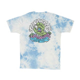 Slime Ball Toxic Trip S/S T-shirt - Blue Acid Wash Back