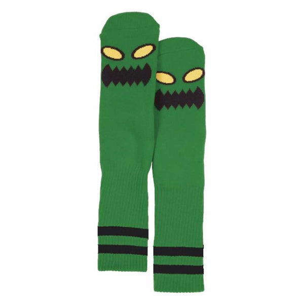 Toy Machine Monster Face Sock - Green