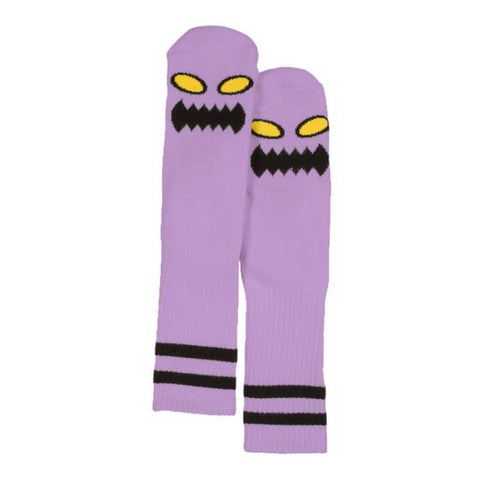 Toy Machine Monster Face Sock - Lavender