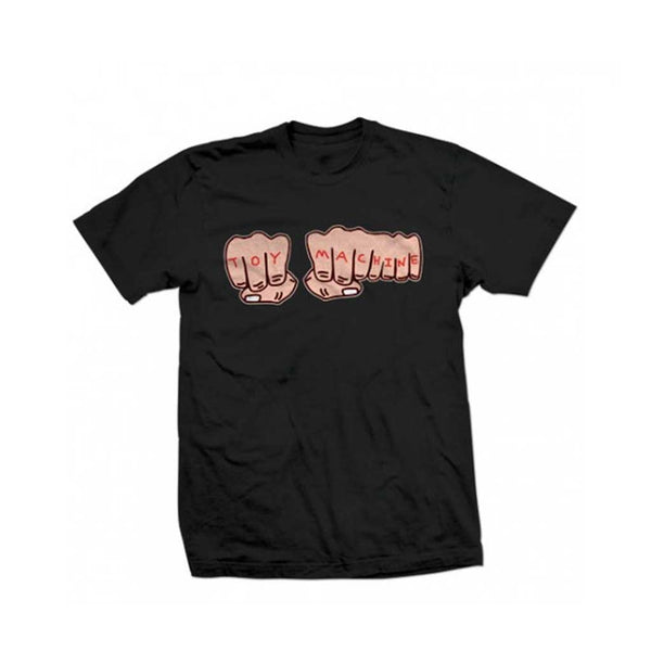 Toy Machine Fists Tee - Black Front