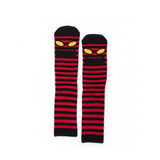 Toy Machine Monster Face Mini Stripes Crew - Red Flat