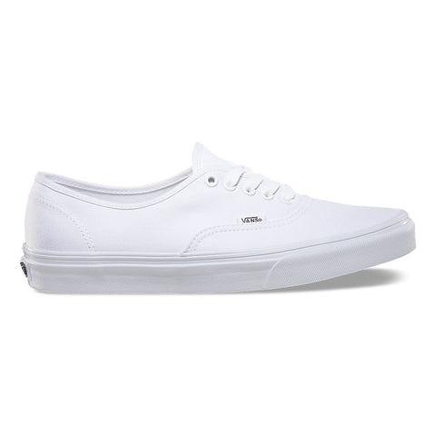 Vans Authentic Shoes - True White Outer Side