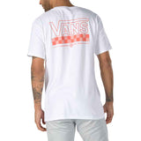 Vans Big Check S/S - White Back with model