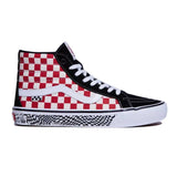 Vans Skate Sk8-Hi Reissue Grosso '84 Shoes - Black/Red Checker side