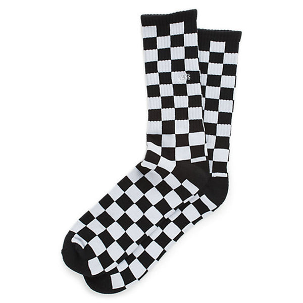 Vans Checkerboard Crew II Sock - Black/White/Check