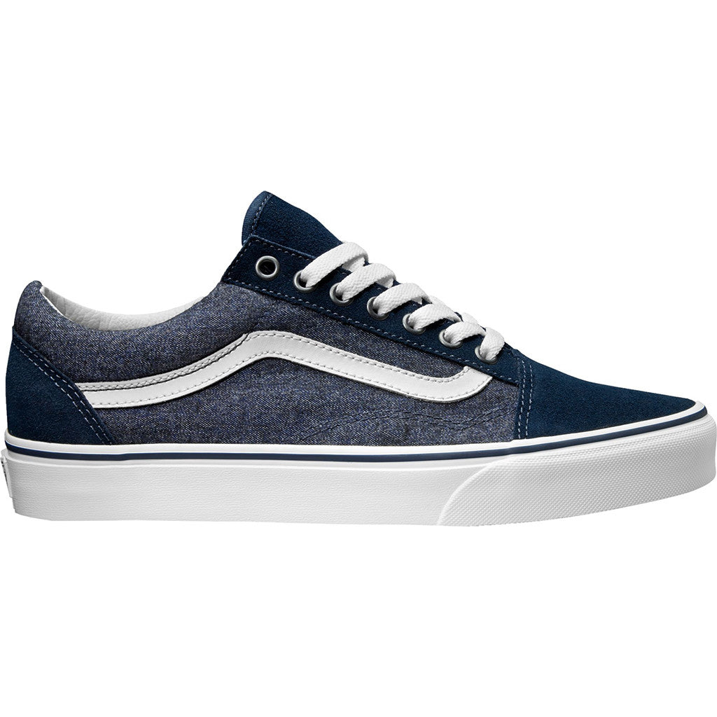 Vans Old Skool Suede & Suiting - Dress Blue | Boarders Vans Old Skool Suede & Suiting - Dress Blue | Boarders