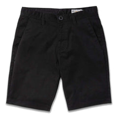 Volcom Frickin Modern Stretch Shorts - BlackVolcom Frickin Modern Stretch Shorts - Black Front