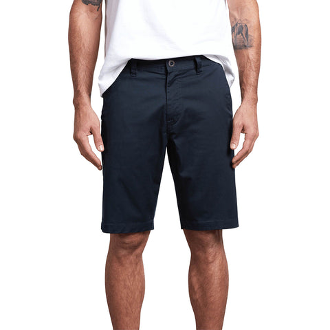 Volcom Frickin Modern Stretch Shorts - Dark Navy  Front