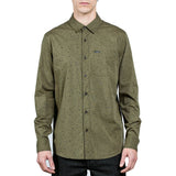 Volcom Smashed Star L/S Tee - Military