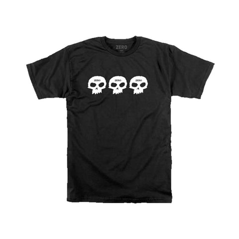 Zero 3 Skull S/S T-shirt - Black
