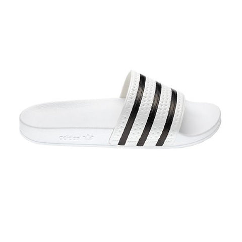 Adidas Adilette Slides - White/Black side