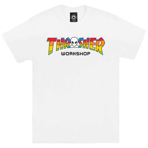 Thrasher x Alien Workshop Spectrum T-shirt - White