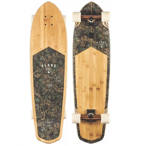 Globe Blazer XL 36.25" Complete Cruiser Skateboard - Bamboo/Floral