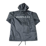 Boarders The Cast Coaches Jacket with Nylon Hoodie - Black Back