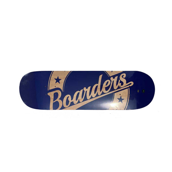 Boarders Crest XL Deck - Blue/Natural