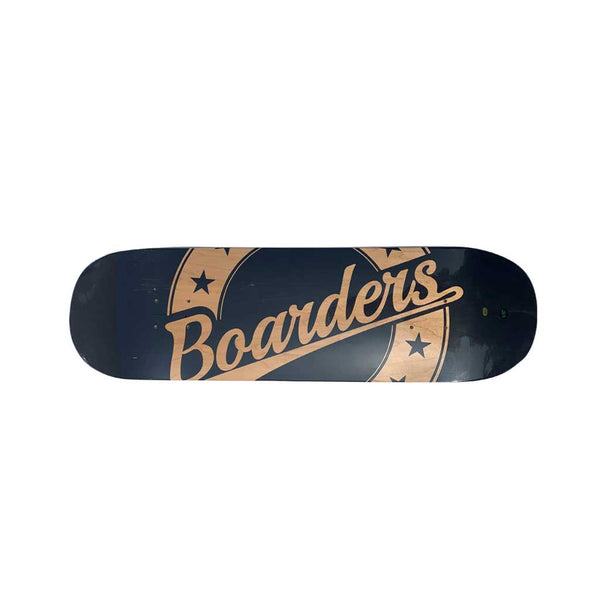 Boarders Crest XL Deck - Black/Natural