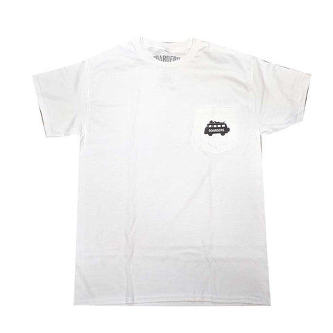 Boarders Vacation Tee - White