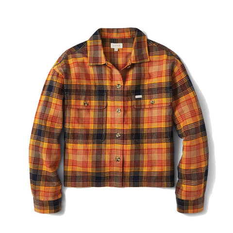 Brixton Women's Bowery L/S Flannel - Navy