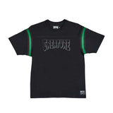 Creature Duster Jersey S/S Football T-shirt - Black