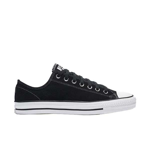 Converse CTAS Pro OX - Black/White/Suede Outer side