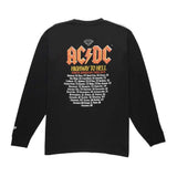Diamond x AC/DC Highway to Hell L/S Tee - Black Back